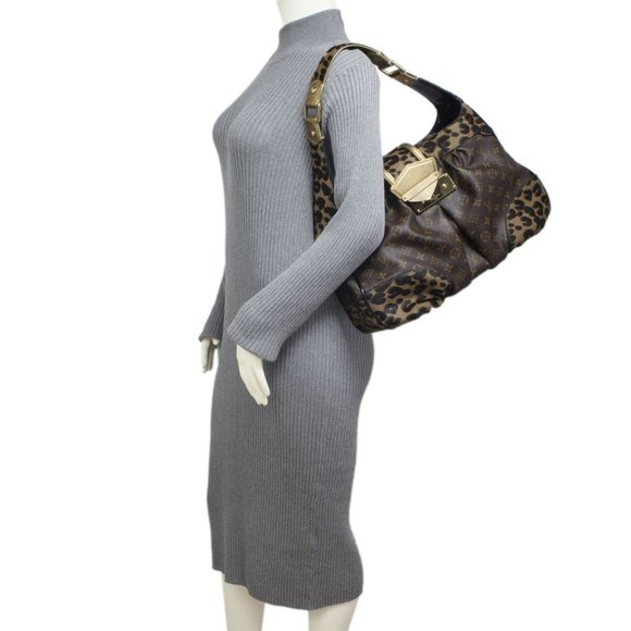 Louis Vuitton Limited Edition Polly monogram leopa - Picture 9 of 11